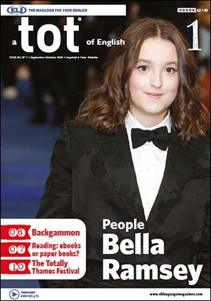 A Tot of English - school edition - 2024-2025 Annual subscription - School edition - Printable pdf