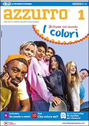 Azzurro - school edition - 2024-2025 Annual subscription - School edition - Printable pdf