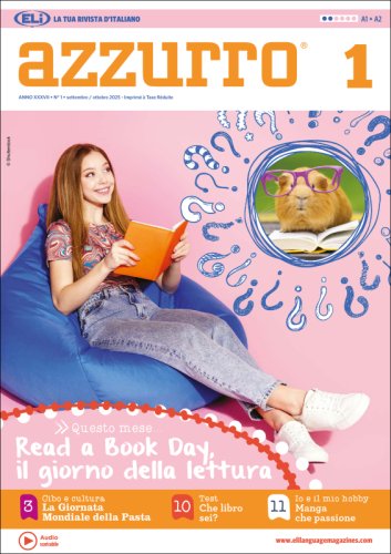 Azzurro - school edition - 2025-2026 Annual subscription - School edition - Printable pdf