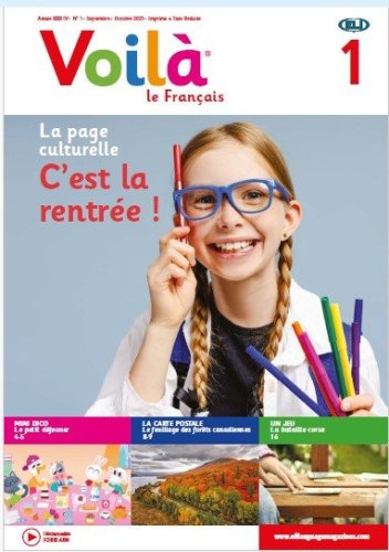 Voilà - school edition - 2025-2026 Annual subscription - School edition - Printable pdf