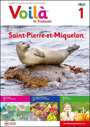 Voil&agrave; - school edition - 2026-2027 Annual subscription - School edition - Printable pdf